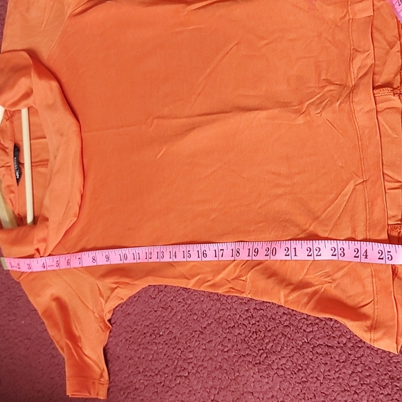 Arc'Teryx orange color top with Cowl Neckline - Picture 7 of 7